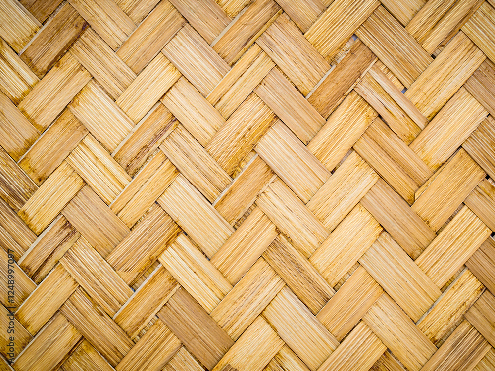 close up woven bamboo pattern texture background close up woven bamboo pattern texture background