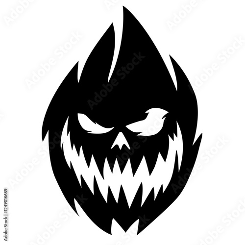 Ghost Flame Silhouette