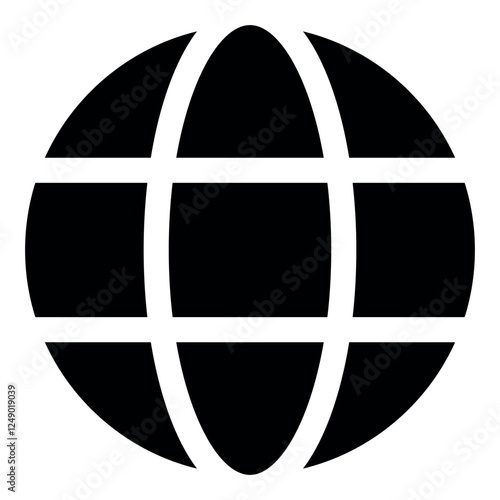World web icon www earth globe icons . website network global icon for contact icons vector sign, color set