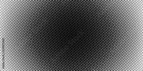 Set of black halftone dots backgrounds.