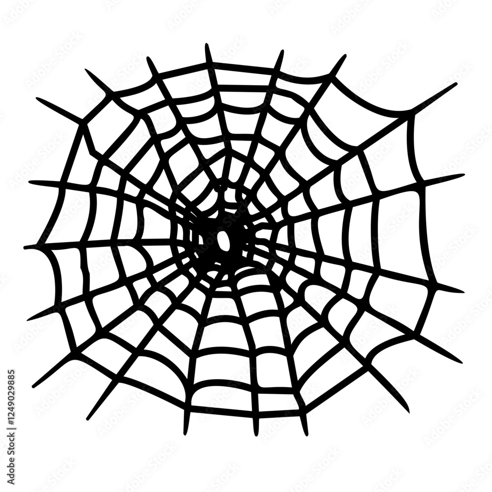 Obraz premium Spider Web Svg, Spider Vector