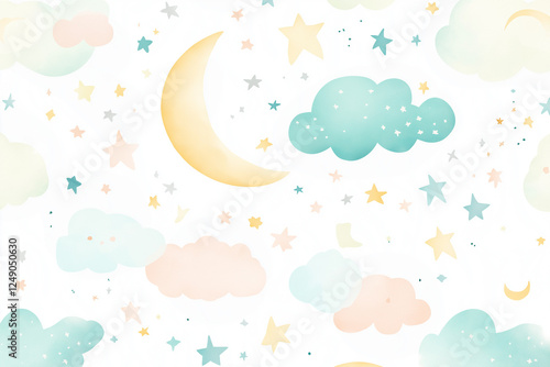 背景, 子供向け, 雲, 空, ベクター, イラスト, manga, 赤ちゃん, デザイン, 乗り切る, 模様, 雲, 自然, 文科系, 月, 雨, フレーム, 色, 夜, 壁紙, 青, デコレーション, 太陽, カード, キッズ, 水, シームレス