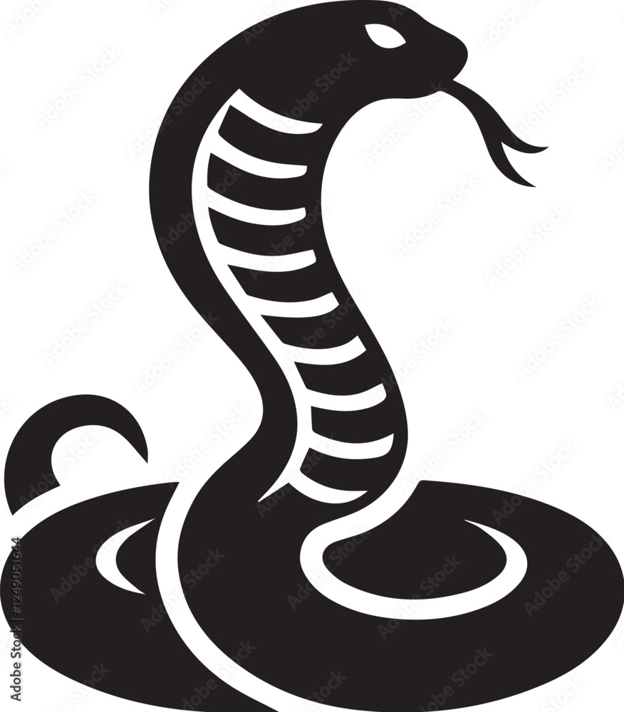 Fototapeta premium snakes silhouette