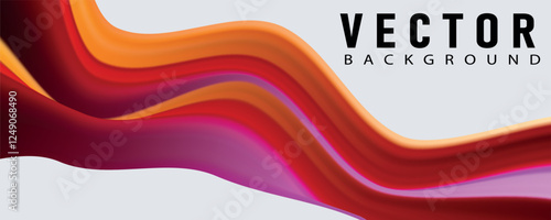 Smooth and blurry colorful gradient mesh background. vector eps 10