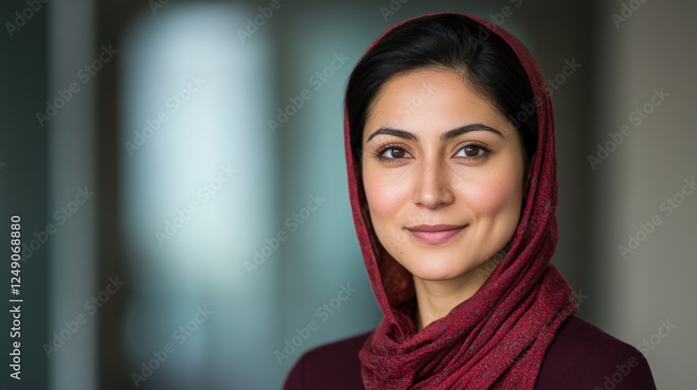 portrait of a woman wearing a hijab portrait of a woman wearing a hijab