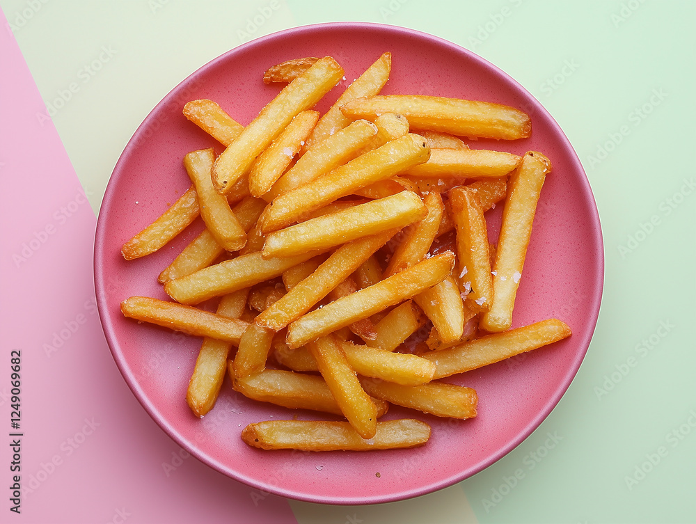 Food image: classic fast-food fries. Food image: classic fast-food fries.