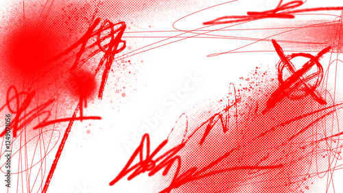 graffiti overlay in grunge style on transparent background