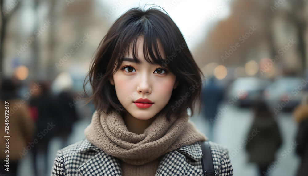 ファンタジーストーリー(休日を彩る、ファッショナブルに旅する女性) ファンタジーストーリー(休日を彩る、ファッショナブルに旅する女性)