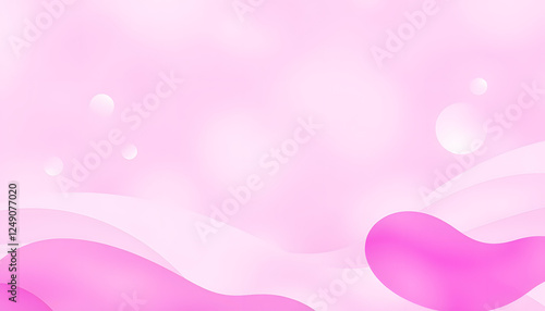 Pink and violet abstract shapes on a pastel pink background. Elegant soft backdrop, vibrant. with white shades