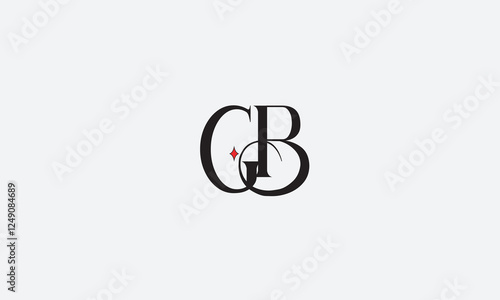 Free Download GB, BG, G, B Abstract Letters Logo Monogram	 - GFXLoad