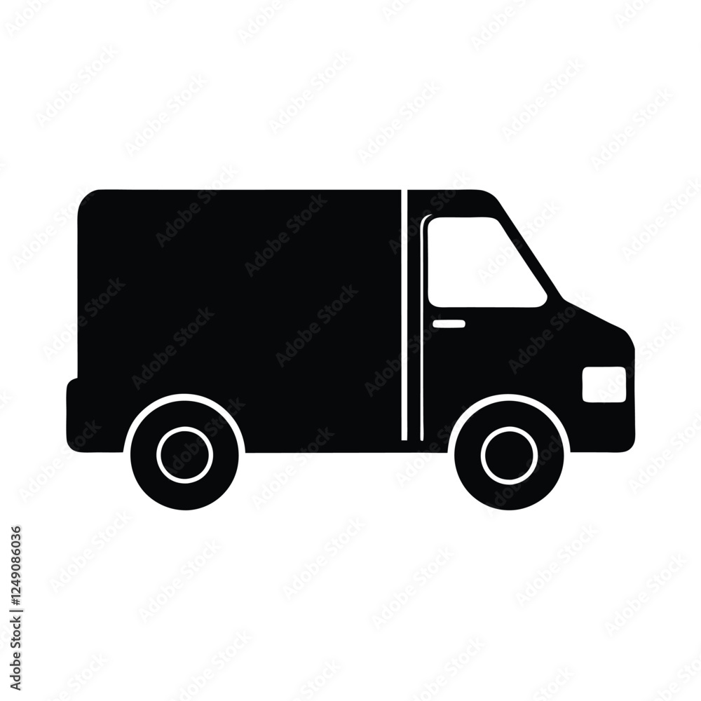 vector delivery truck vector delivery truck