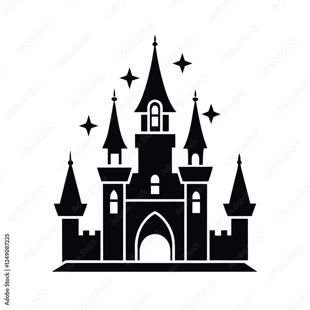 vector illustration of a castle vector illustration of a castle