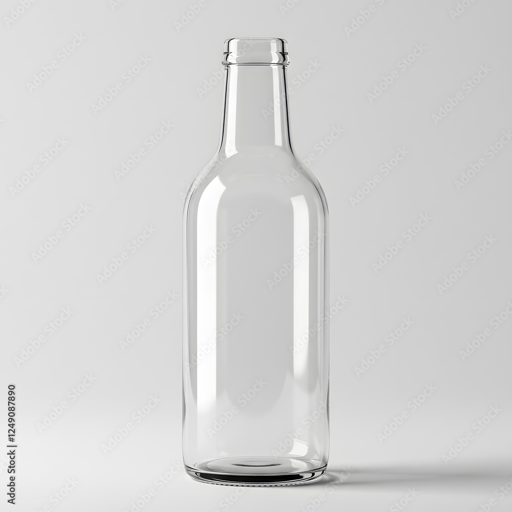 empty bottle isolated on white empty bottle isolated on white