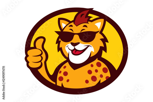 A strong and confiden tiger