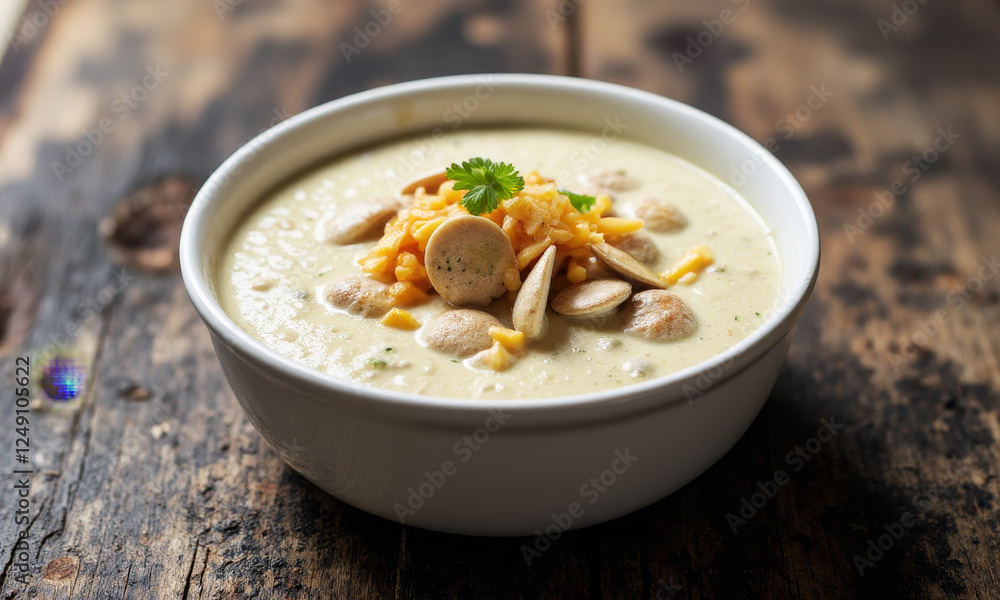 Classic Creamy New England Clam Chowder Soup Classic Creamy New England Clam Chowder Soup