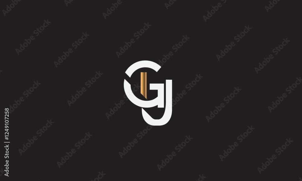 GF, FG, F, G Abstract Letters Logo Monogram GF, FG, F, G Abstract Letters Logo Monogram