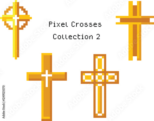 Pixel Crosses 
Collection 2