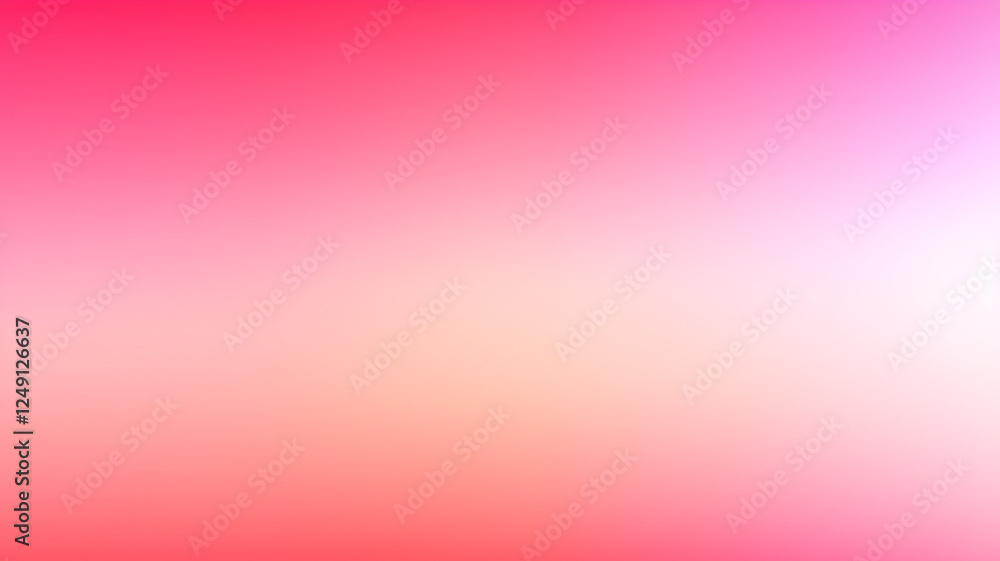Abstract smooth red pink tones color gradient background. Abstract blurred grainy gradient banner background texture. Website, fashion, spring menu background Abstract smooth red pink tones color gradient background. Abstract blurred grainy gradient banner background texture. Website, fashion, spring menu background
