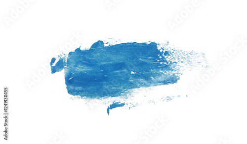 Wallpaper Mural blue watercolor paint brush stroke isolated on transparent background. art and watercolor painting concept.	 Torontodigital.ca