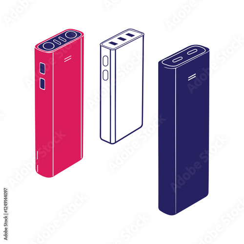 Portable power banks.