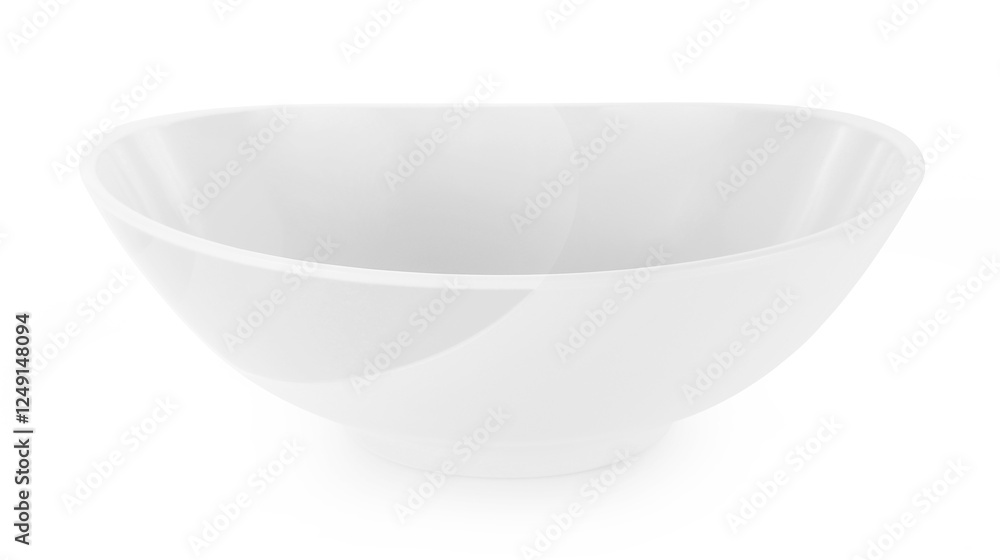 empty bowl isolated on white background. empty bowl isolated on white background.