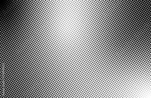 Fondo de patrón semitono abstracto de puntos en blanco y negro estilo comics.