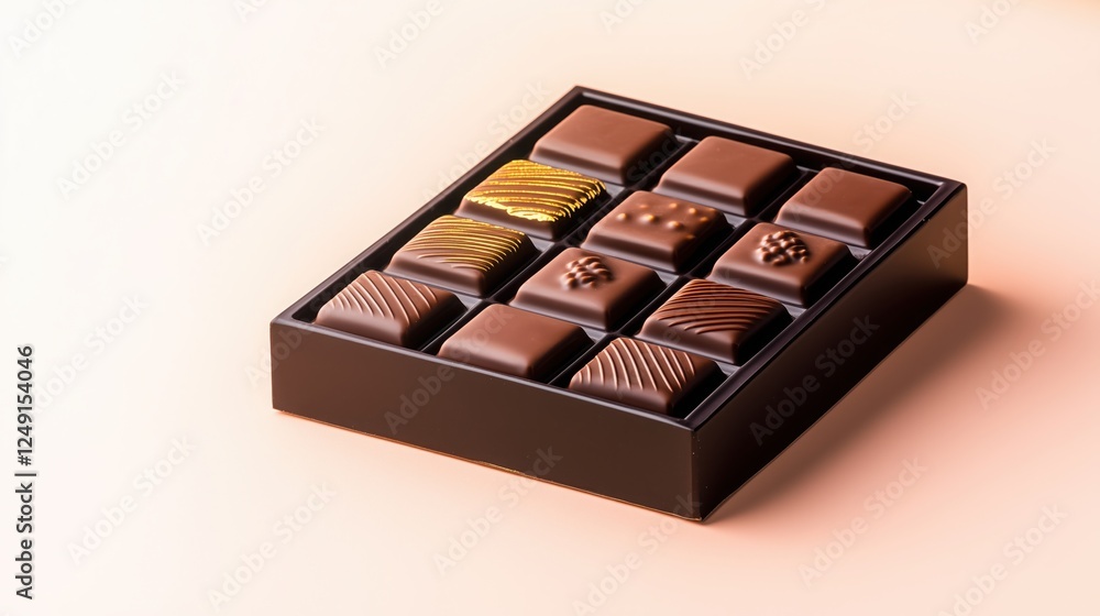Luxury Chocolate for Gift Giving, Isolated on White Background Luxury Chocolate Premium Gift for Chocolate Lovers, High-End Gourmet Chocolate Luxury Chocolate for Gift Giving, Isolated on White Background Luxury Chocolate Premium Gift for Chocolate Lovers, High-End Gourmet Chocolate