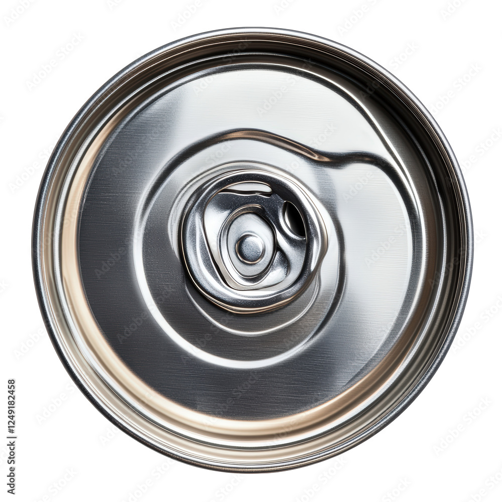 Isolated Soda Can Pull Tab Isolated Soda Can Pull Tab