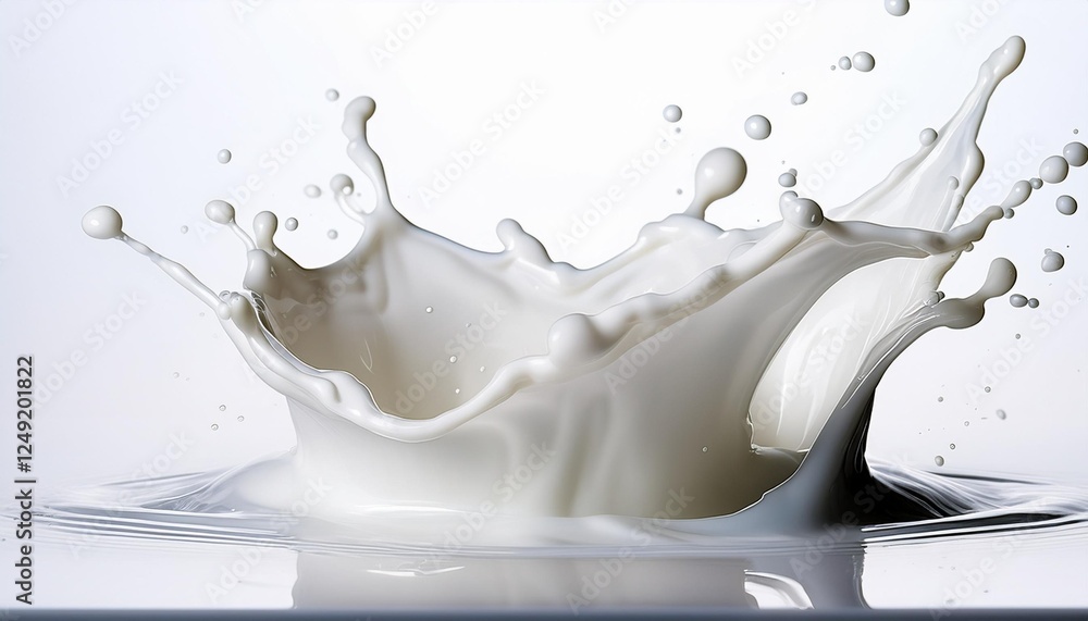 milk splash isolated on white milk splash isolated on white
