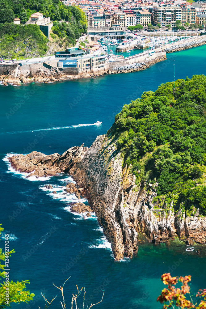 Fototapeta premium Summer in San Sebastián, Spain