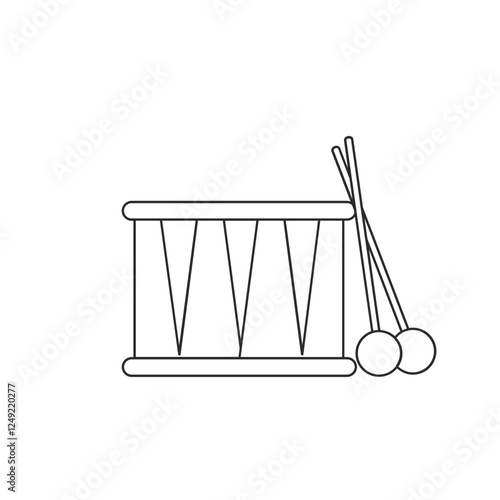 outline icon cute playground illustration