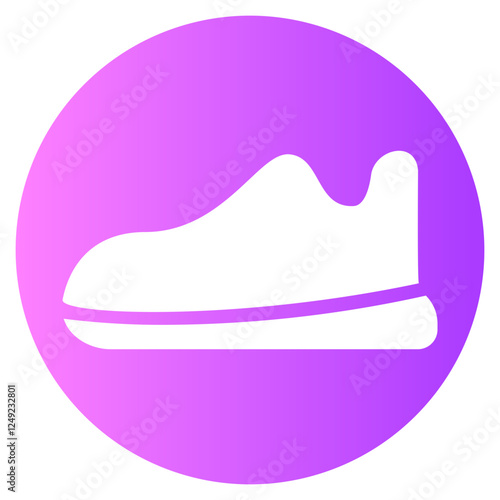 shoes gradient icon
