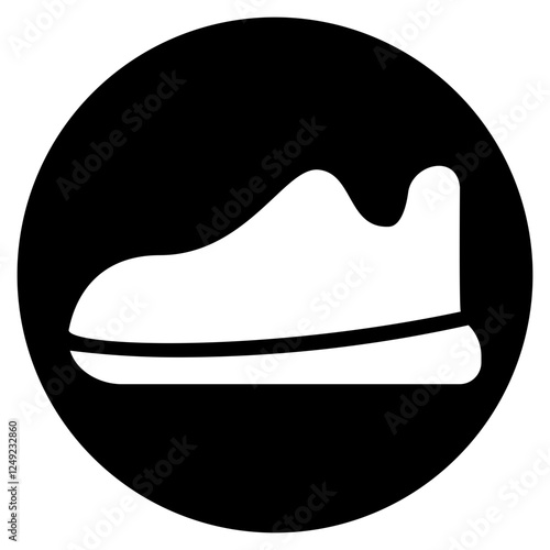 shoes glyph icon
