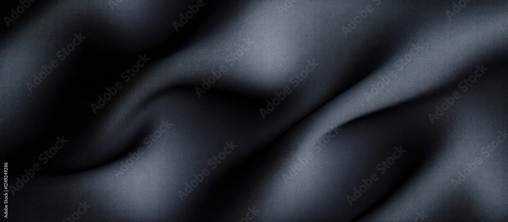 Fototapeta premium Abstract Black and Gray Gradient Background with Soft Noise Texture and Dramatic Lighting for Posters and Banners
