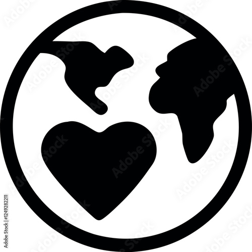 heart icon vector illustration