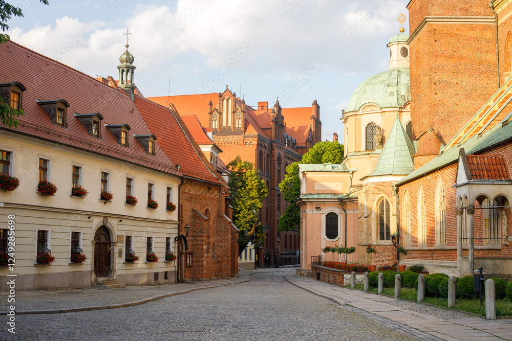 Old town in Wroclaw, Poland Old town in Wroclaw, Poland