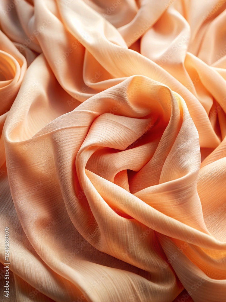 Fototapeta premium Luxurious Silk Fabric generative ai