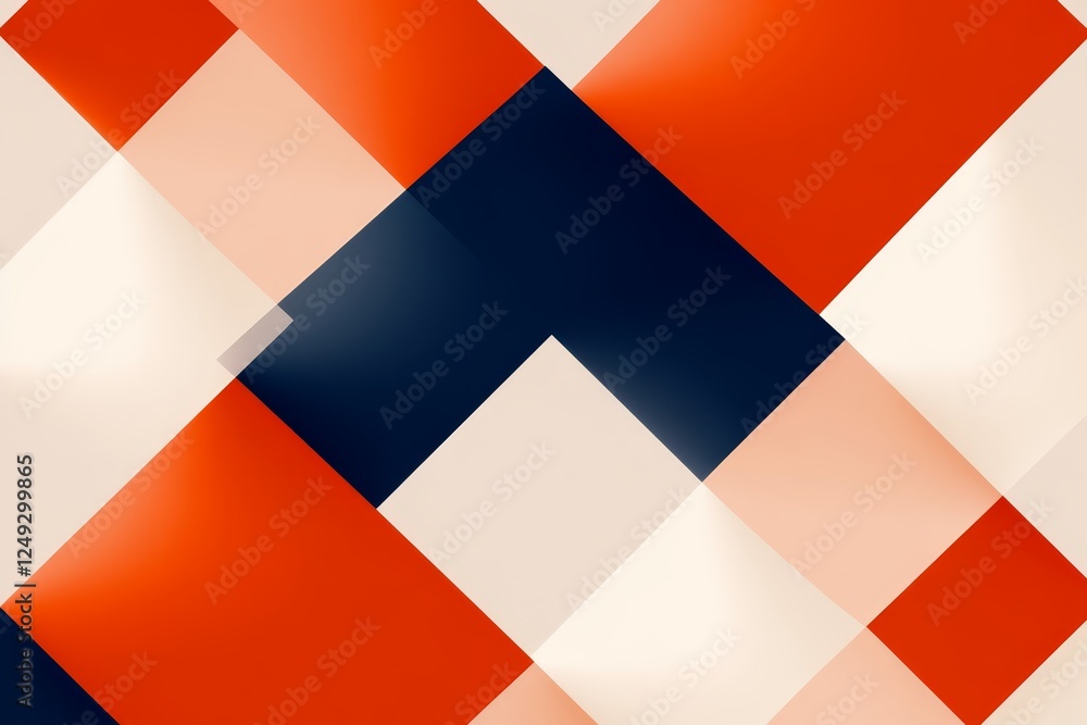 Colorful geometric pattern with overlapping shapes creating a modern abstract design Colorful geometric pattern with overlapping shapes creating a modern abstract design
