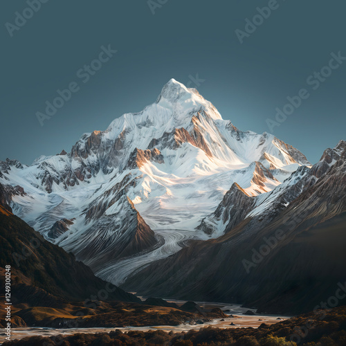 Mountains landscape, dramatic, nature