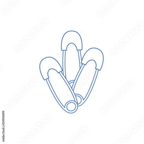 outline cute icon baby shower illustration	
