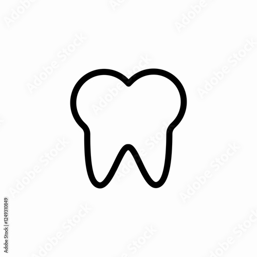 dental health icon sign vector