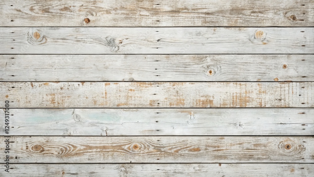 Whitewashed Wood Planks Texture Horizontal Composition, Rustic Background, Weathered Image, ,wood texture, rustic background