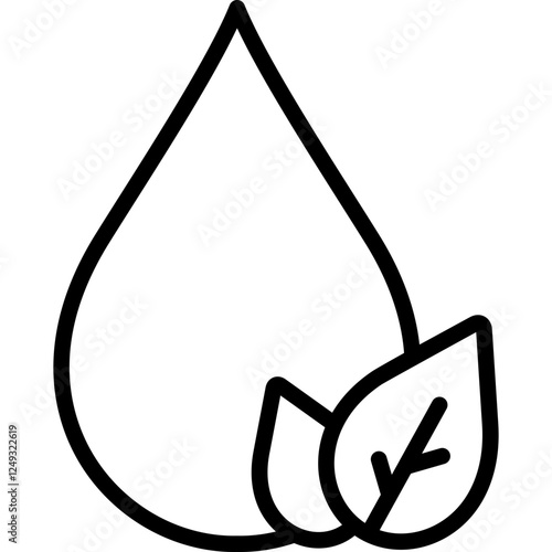 natural water icon
