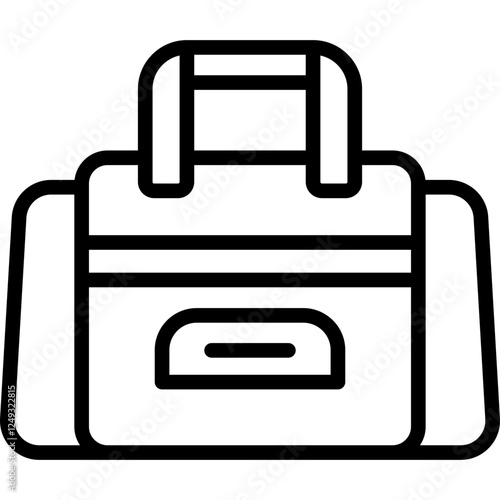 sport bag icon
