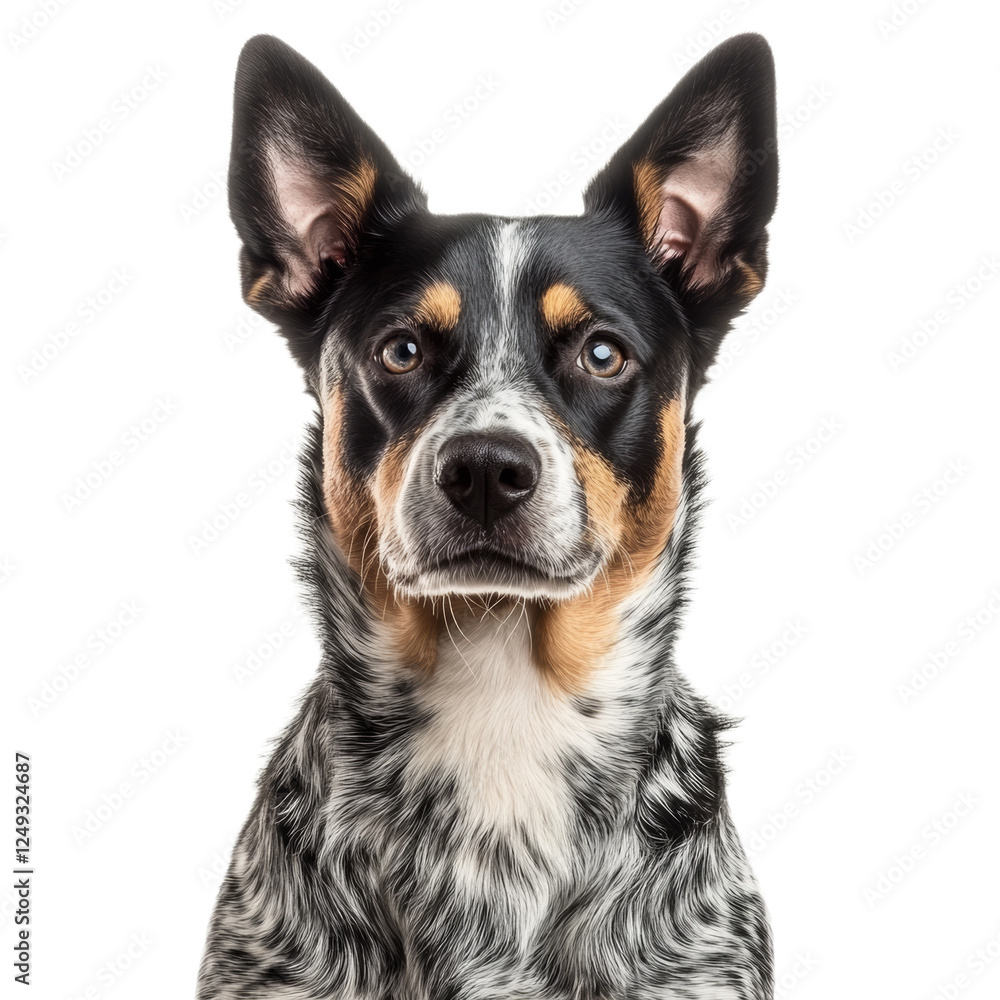 Australian Cattle Dog Portrait Australian Cattle Dog Portrait