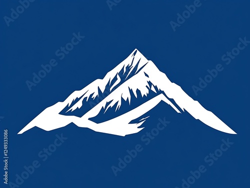 Mountain Peak Logo Design photo