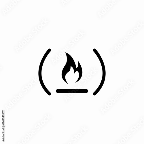 fie parenthesis icon sign vector
