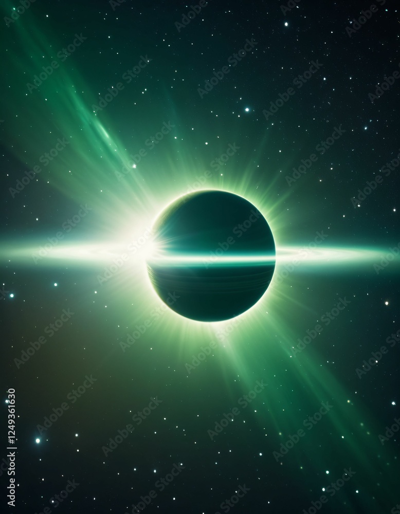 Obraz premium an imaginary view of space
