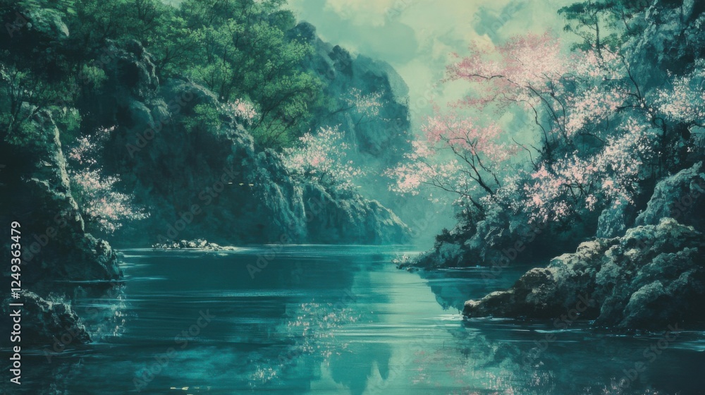 Tranquil scenes provide balance and peace in designs. Tranquil scenes provide balance and peace in designs.