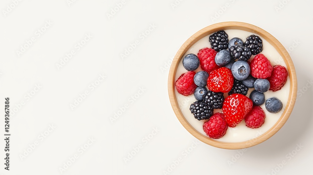 Healthy Yogurt Bowl With Mixed Berries Healthy Yogurt Bowl With Mixed Berries